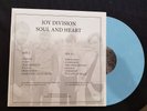 JOY DIVISION SOUL AND HEART BLUE VINYL RARE LP