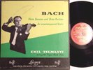 EMIL TELMANYI Unaccompanied Violin BACH 3 Sonatas & Partitas UK LONDON 3LP BOX