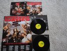SCORPIONS 2 X VINYL FIRST PRESS WORLD WIDE LIVE + POSTER HARVEST 1985 kiss