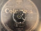 Columbia 14481D Barefoot Bill ( Ed Bell) BIG ROCK JAIL 1929 V  78rpm   Blues