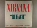Nirvana Bleach RARE  Australian Tour 1992 Limited Edition 500 Green Vinyl Poster