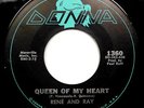 RENE and RAY 45 Queen of My Heart / Do What You Feel 1962 Doo wop D1906