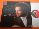 Itzhak Perlman Bach Sonatas & Partitas for Solo Violin EMI Digital 2 LP '88 NM