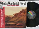LOUIS ARMSTRONG WHAT A WONDERFUL WORLD MCA VIM-28601 Japan OBI VINYL LP