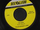 TULIO ENRIQUE LEON: Yolanda / Watusi 45 Hear  (mastering issue causing some dis