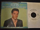 GOLD STANDARD PICTURE SLEEVE & PROMO 45 Elvis Presley RCA 0652 Milky White Way