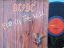 AC/DC 1st Press OZ LP Fly on the wall EX ’85 Red Albert APLP431066 Hard Rock