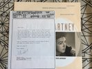 McCARTNEY Once Upon A Long Ago PROMO DEMO Press release UK 12