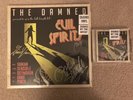 THE DAMNED EVIL SPIRITS HMV SIGNED AND SEALED WHITE VINYL AND SIGNED CD