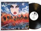 CRUELLA - Vengeance Is Mine LP 1st press 1989 - US Power Speed Metal - near mint