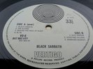 BLACK SABBATH uk VERTIGO 1st PHILLIPS CREDIT/TEXTURED COVER ( VO 6) VG *NICE *
