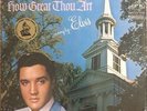 Elvis Presley How Great Thou Art (1967) LSP-3758 **NEAR MINT** w/Grammy Sticker