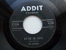 SPYDELS 45 'WE'RE IN LOVE' ORIG USA ADDIT RARE 1960 DOOWOP DOO WOP R&B SOUL MINT