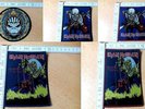 RARE WOVEN IRON MAIDEN PATCH MOTÖRHEAD BLACK SABBATH JUDAS PRIEST DEEP PURPLE