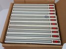 Box of 12 RB-7 Scotch empty reels with reel to reel recordings full albums