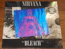 NIRVANA BLEACH SUB POP SPLATTERED VINYL NUMBERED LP + SLIVER 7