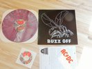 AC/DC - BUZZ OFF multicolored Vinyl + CD , Sticker ,Info