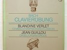 BLANDINE VERLET, GUILLOU - JS BACH complete clavierubung PHILIPS 8xLPs box EX++