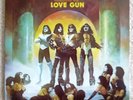Kiss Love Gun vinyl lp record with paper gun Orig owner ,no scratches or warpage
