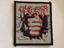 FIST ORIGINAL VINTAGE SEW ON PATCH FROM 1980's  NEW OLD STOCK NWOBHM METAL