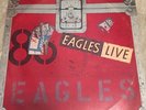 The Eagles Live Vinyl 2 x LP Record Album Asylum BB-705 Hotel California  Poster