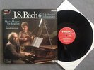 Q701 Bach 6 Violin Sonatas Huggett Koopman 2LP Philips 410 401-1 Digital Stereo