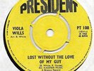 VIOLA WILLS: I GOT LOVE (PRESIDENT 108) NORTHERN -  NEAR MINT