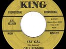 HEAR Otis Redding Fat Gal/Shout Bamalama King 45-6149 Yellow Promo SOUL R&B