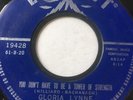 NORTHERN SOUL 45/ GLORIA LYNNE 