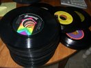 (  150  )   45 RPM RECORDS   /   ROCK N ROLL -  SOUL - R & B    VINTAGE  1970's