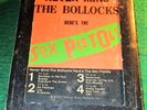 Sex Pistols- Never Mind The Bollocks- 8 Track Tape- Rare Punk- Tested