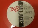 MICHAEL JACKSON BAD MIXES UK EPIC RED VINYL LTD EDITION 12