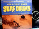 SURF DRUMS The Lively Ones DEL FI DFLP 1231 Surf LP ORIGINAL 1960's PRESSING