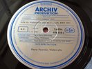Fournier-J.S. Bach.6 Suiten Fur Violoncello Solo GERMANY ARCHIVE  PRESS 3 LP SET