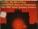 MERCURY 2-TRACK TAPE MS5-22: RAVEL MA MERE L'OYE / CHABRIER BOURREE: PARAY / TAS