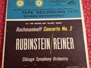 2 Track/Inline Reel Tape - Rachmaninoff - Rubenstein - Reiner RCA VICTOR ECS-19