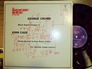 GEORGE CRUMB Black Angels (Images 1) JOHN CAGE String Quartet in 4 Parts LP NM