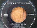 QUEEN & DAVID BOWIE - Under Pressure / Soul Brother  - RARE GUATEMALA 45