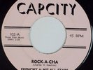 FRENCHY & HIS ALL STARS: Rock-A-Cha CAPCITY Latin Soul Boogaloo 45 NM- Hear