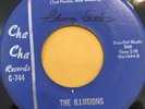 THE ILLUSIONS   HER OWN WAY   CHA CHA RECORDS   Orig. ‘66 Chicago Garage 45