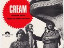 CREAM Strange Brew RARE Norway 45 norwegian p/s psych prog ERIC CLAPTON LISTEN