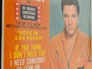 ELVIS PRESLEY LOVE IN LAS VEGAS EP. BEAUTIFUL EXAMPLE. STUNNING COLOURS.