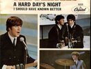 THE BEATLES A Hard Day's Night on Capitol 5222 45 With Picture Sleeve