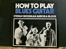STEFAN GROSSMAN & AURORA BLOCK  How To Play Blues Guitar  LP      Great