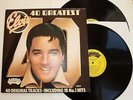 ELVIS PRESLEY 40 GREATEST HITS 2LP EX/EX/EX VINYL Gatefold Double Album Best Of