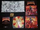 Doom I LP Splatter Record Video Game Soundtrack 1993 + Poster + Patch