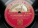 0438/ COMEDIAN HARMONISTS-Auf Wiedersehn,my Dear-Heute Nacht oder nie -Schellack