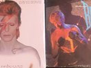 david bowie vinyl lp x2 let’s dance and Aladdin sane