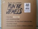 NEW Run The Jewels Stay Gold Collectors Metal Box Clear Vinyl RSD 2018 Slip Mat