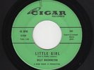 R&B/DooWop BILLY WASHINGTON/Group Little Girl/Our Love CIGAR 600 VG++ HEAR BOTH